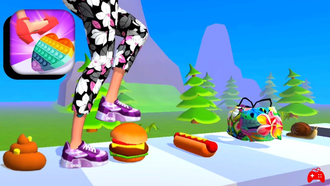 Tippy Toe ASMR Game - All Levels Walkthrough Video - Satisfying ASMR Android/iOS Gameplay A9KKJ