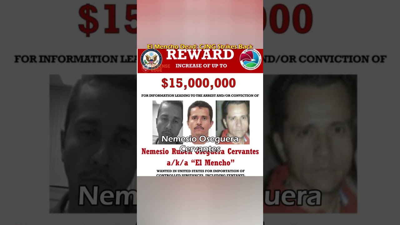 ЭЛЬ МЕНЧО УБИТ: Вспыхивает война картелей CJNG