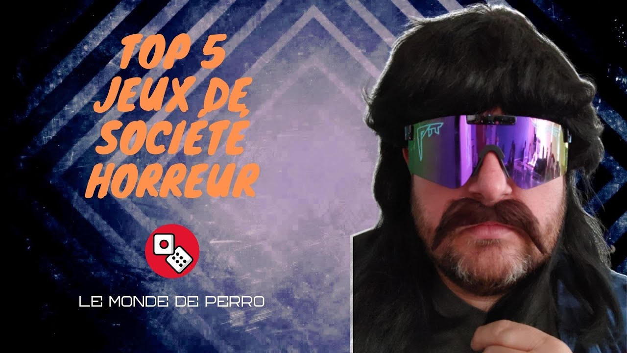 Top 5 jeux de société horreur