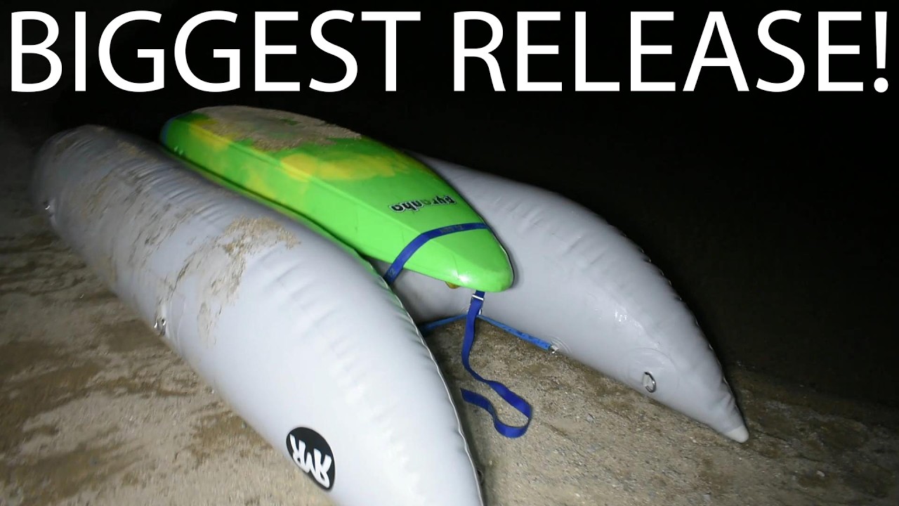NEWEST TEST!  ~  R1 RAFTING DESIGN!  ~  RELEASING AN RMR PADDLE CAT !