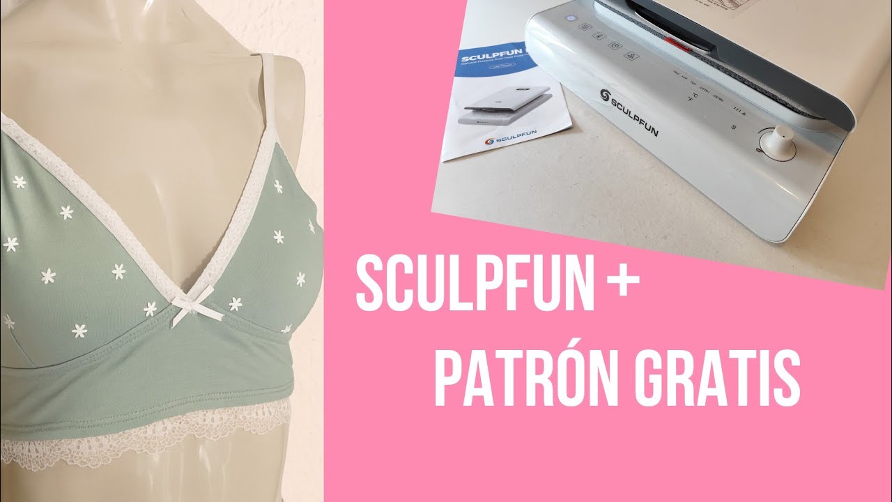 BRALETTE ALICIA #sculpfun #patrongratis 