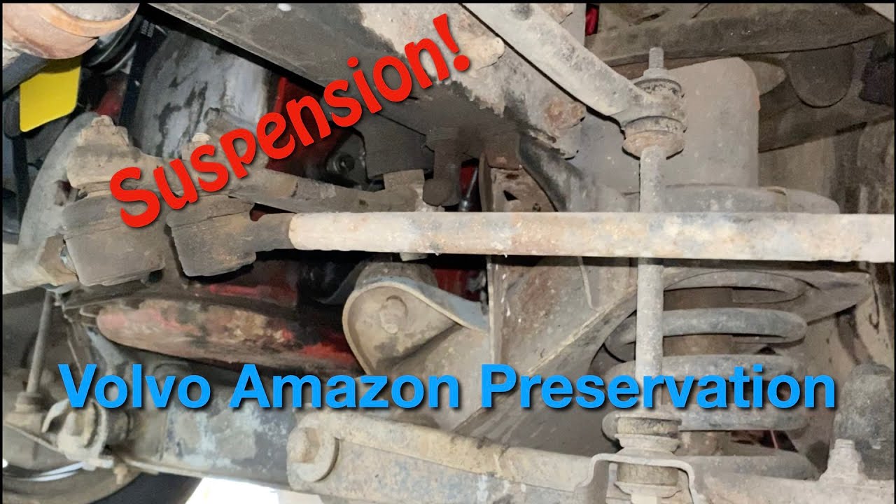 Volvo 122 Amazon Shocks and suspension inspection