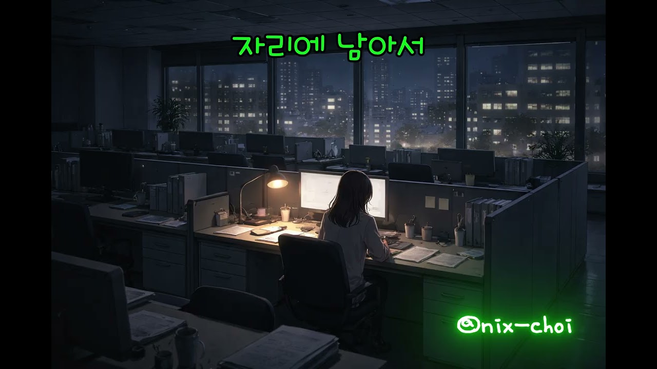 [INDIE POP] 자리에 남아서 - 자작곡 - NIX #노래#음악