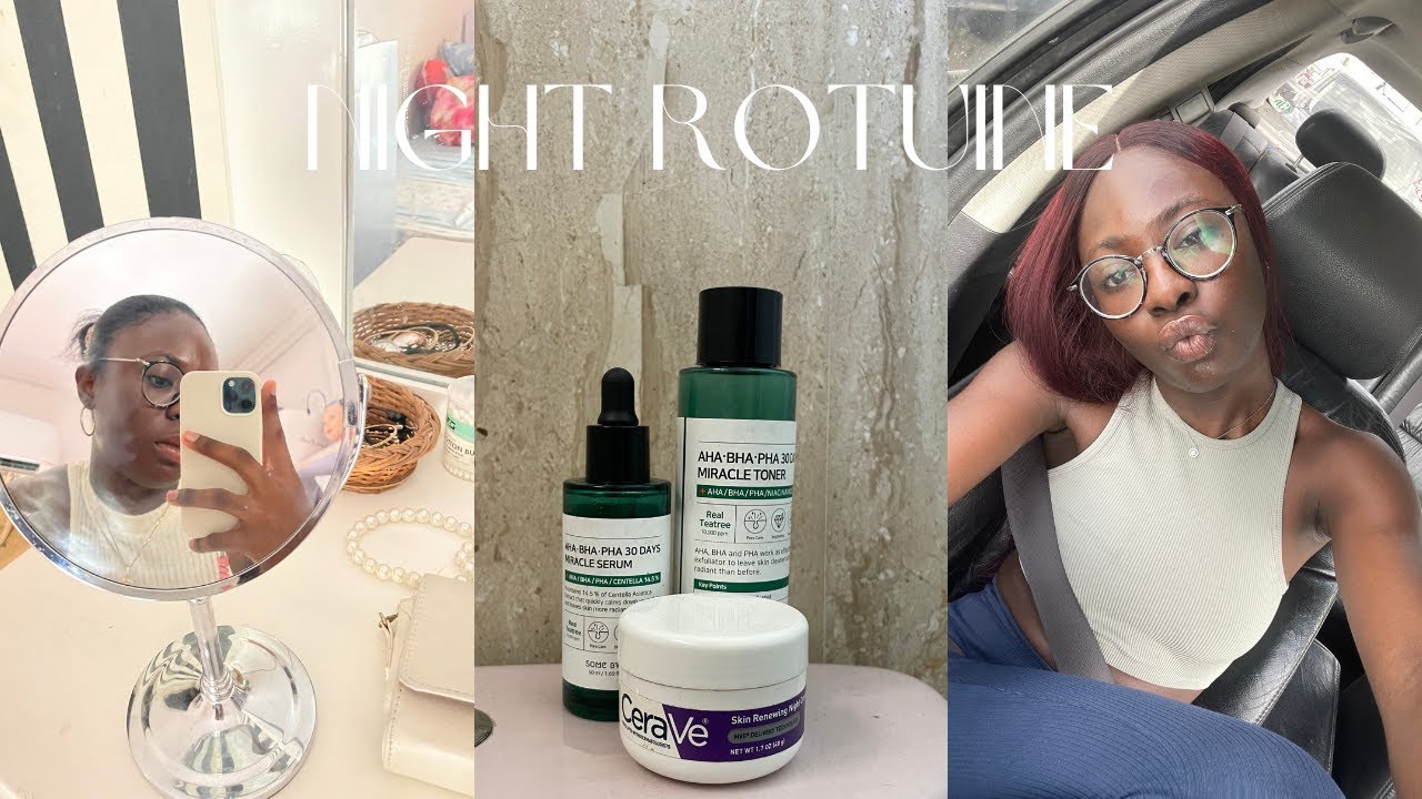 MY 2023  SIMPLE AND EASY NIGHT ROUTINE | Skincare + life hack + more