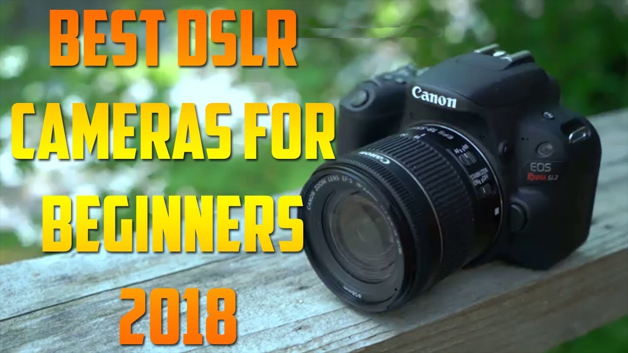 Top 5 Best DSLR Cameras For Beginners 2018-19 - (Buyer's Guide)