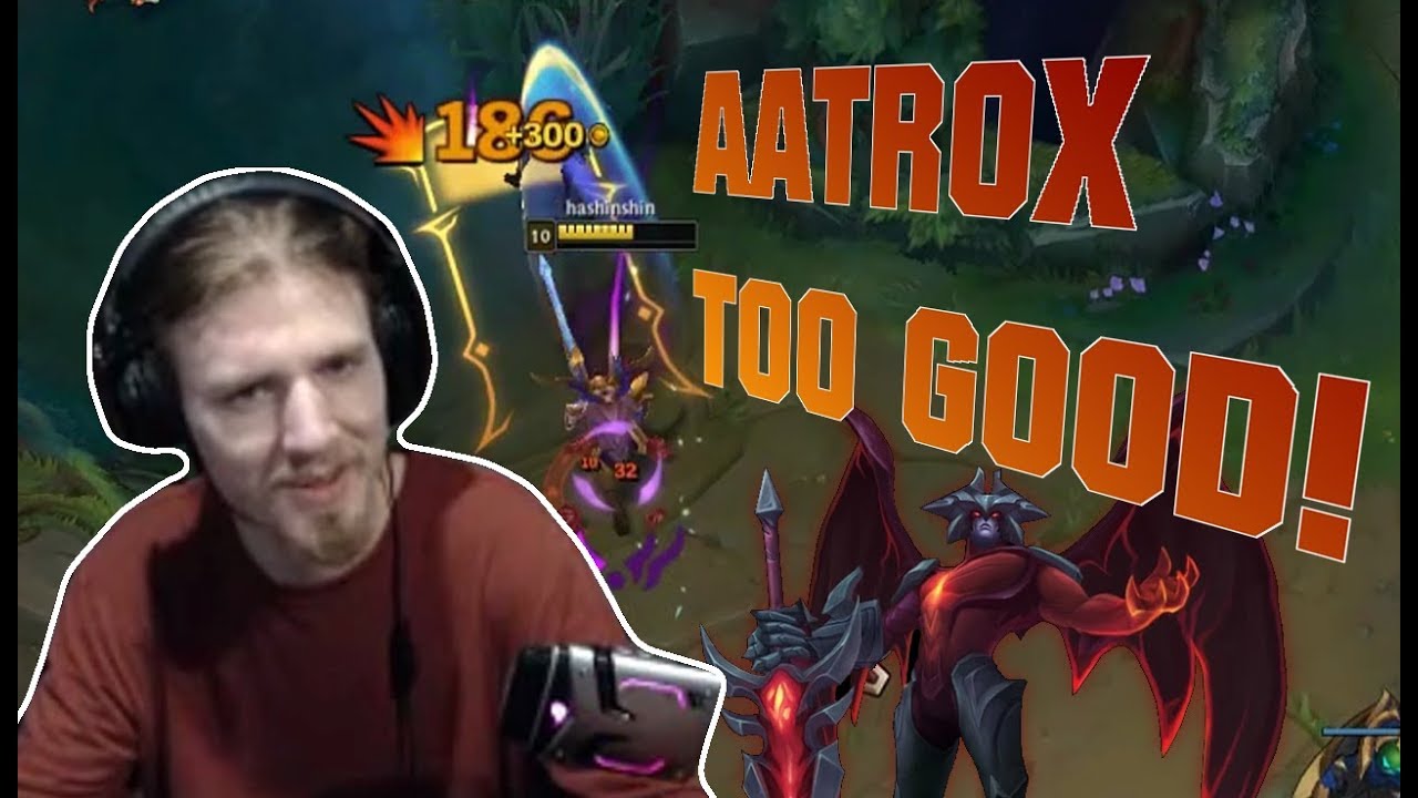 Hashinshin FIGHTS his way to the WIN with BUFFED AATROX! - Hashinshin Gameplay Highlights
