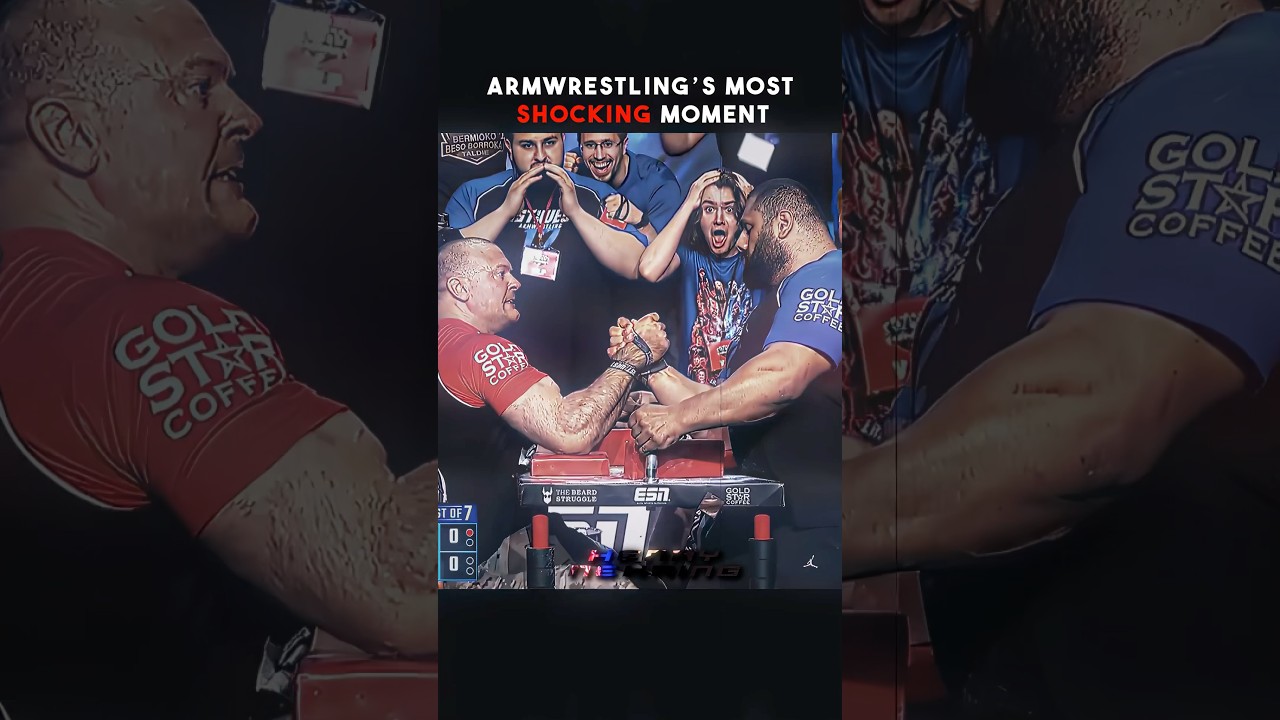 Professional Armwrestling&rsquo;s Most Shocking Moment