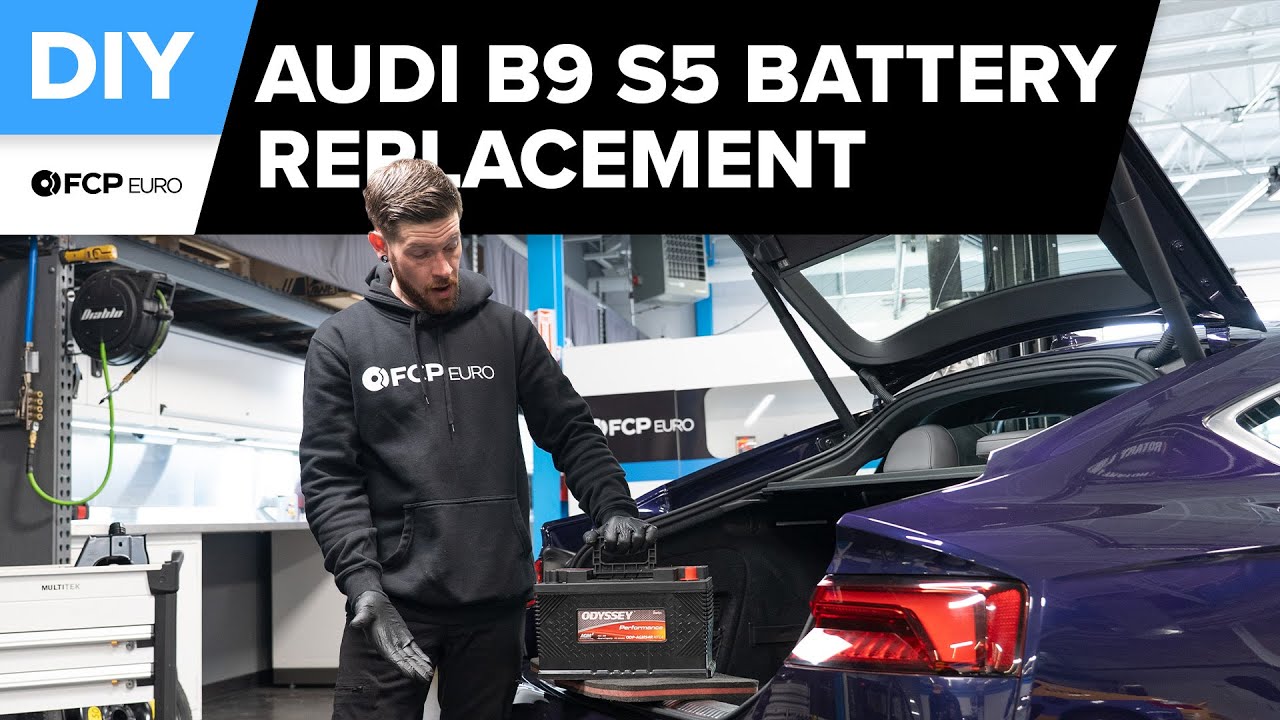 Audi S5 Engine Battery Replacement DIY (2018-2025 Audi B9 S4, S5 Sportback, A4, A5 Sportback)