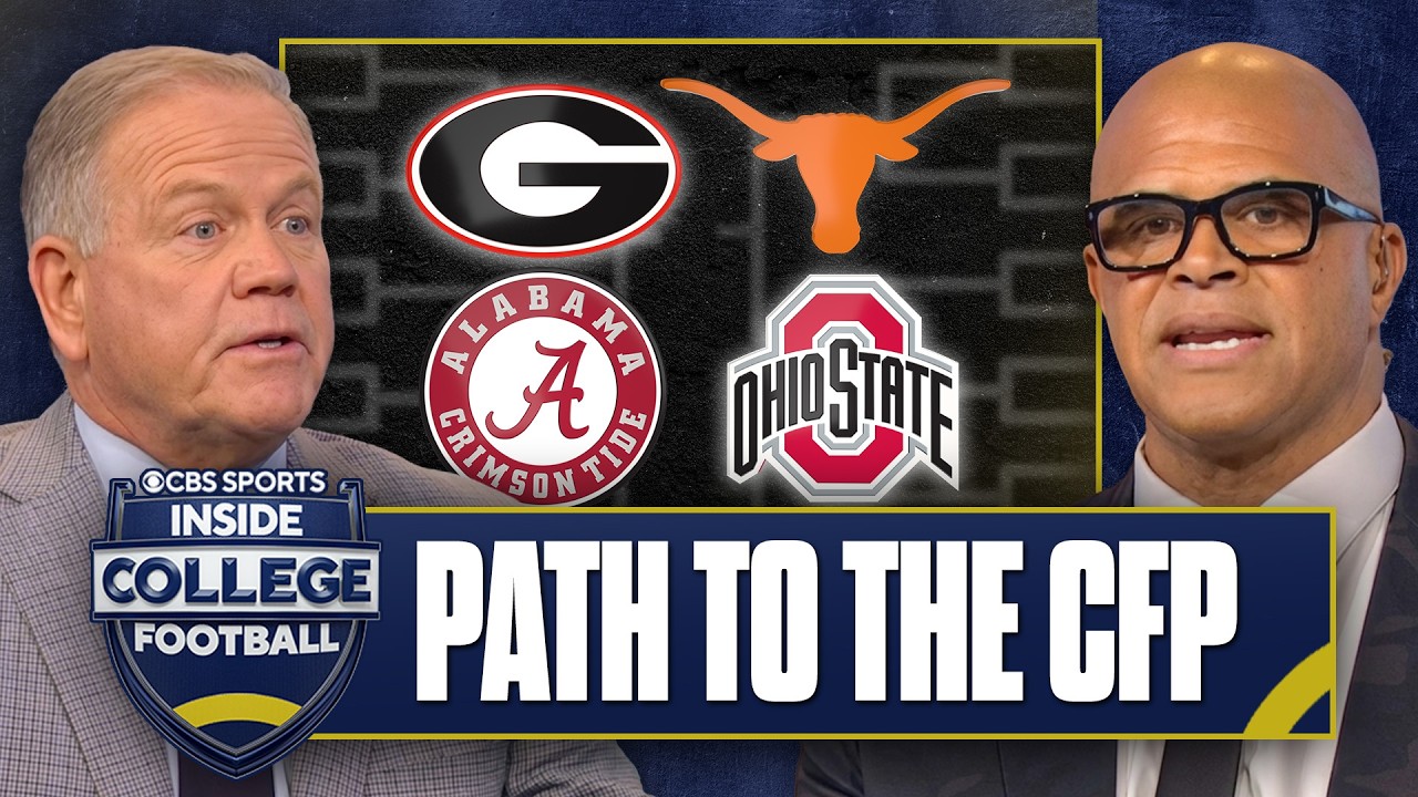 Will these 4 teams make the College Football Playoff? 🤔 | Georgia, Alabama, Texas & Ohio State