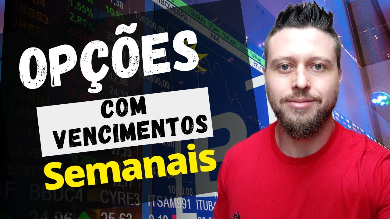 Op&ccedil;&otilde;es com vencimentos semanais(15 ativos)