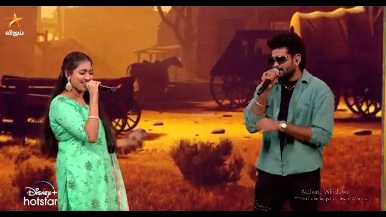 #SruthiSekar & #SamVishal Amazing performance of Kadhal Ara Onnu Vizundhuche😍 |SS10| Episode Preview