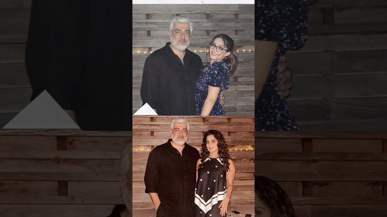 Ajith Family Photos / thala family / Actor & Actress Family Photos / Shalini Family photo