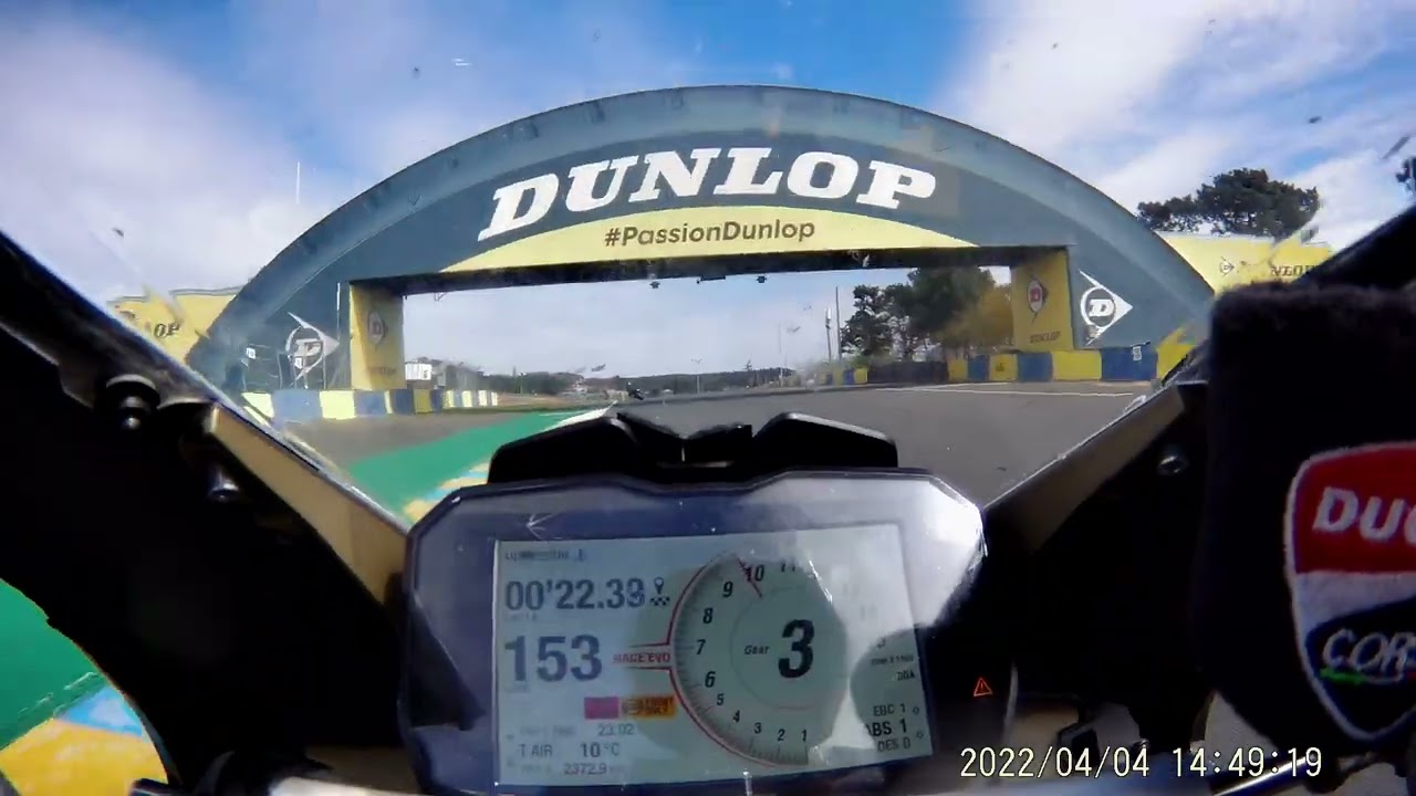 Roulage Moto circuit Bugatti Ducati Panigale V4s du 04/04/2022 intermédiare