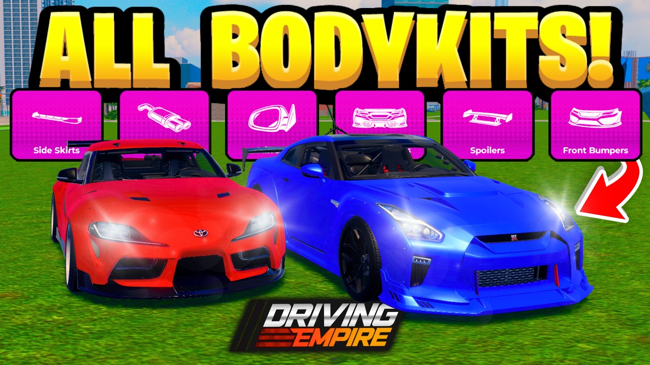 Каждый автомобиль с обвесом в Driving Empire!