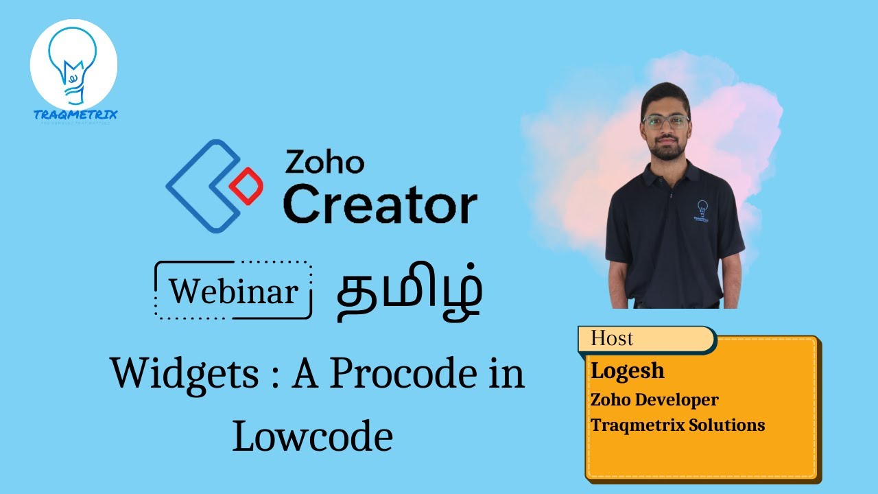 Zoho Creator Widgets :  Procode in Lowcode