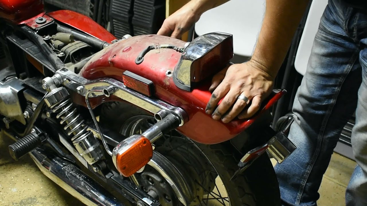 2007 Honda Rebel Bobber Project Part 1 step by step
