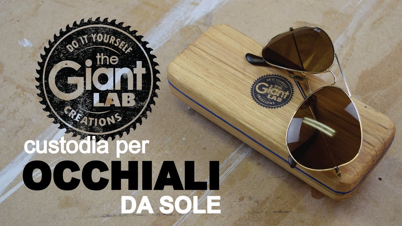 Sunglasses case DIY // Custodia per occhiali FAI DA TE