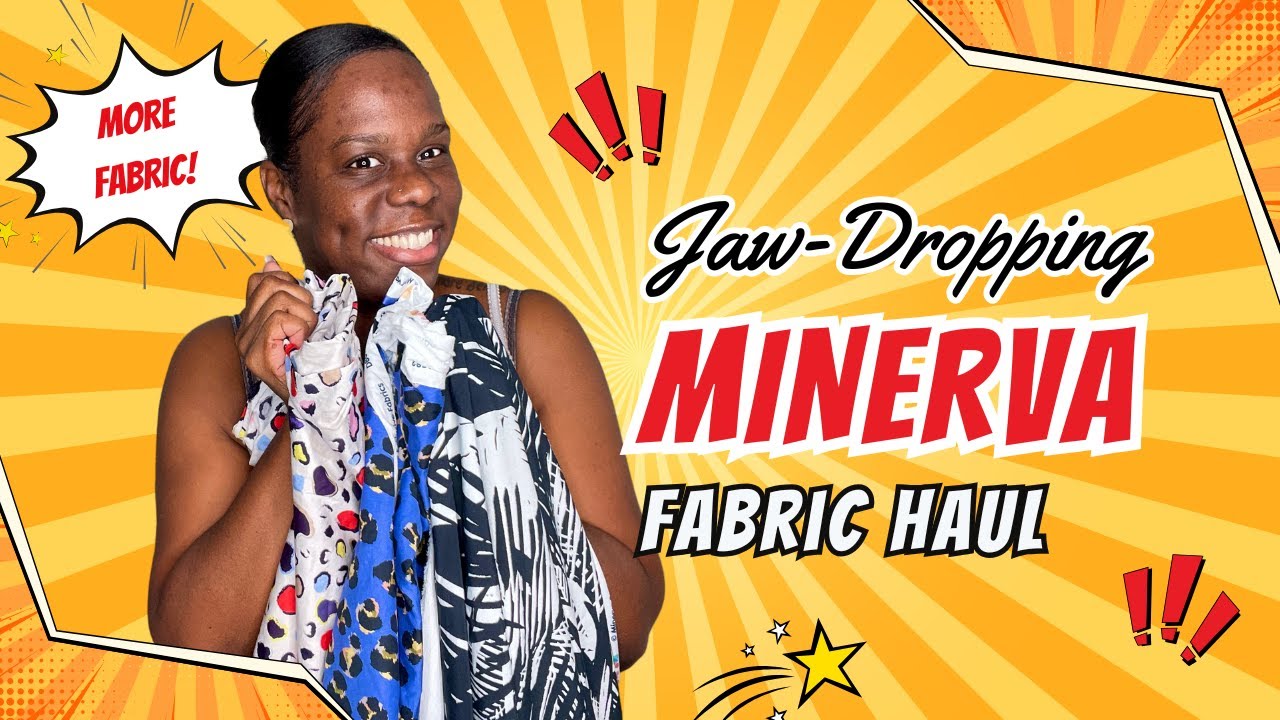 FABRIC TIME‼️ Let's unbox my Minerva Haul #fabrichaul