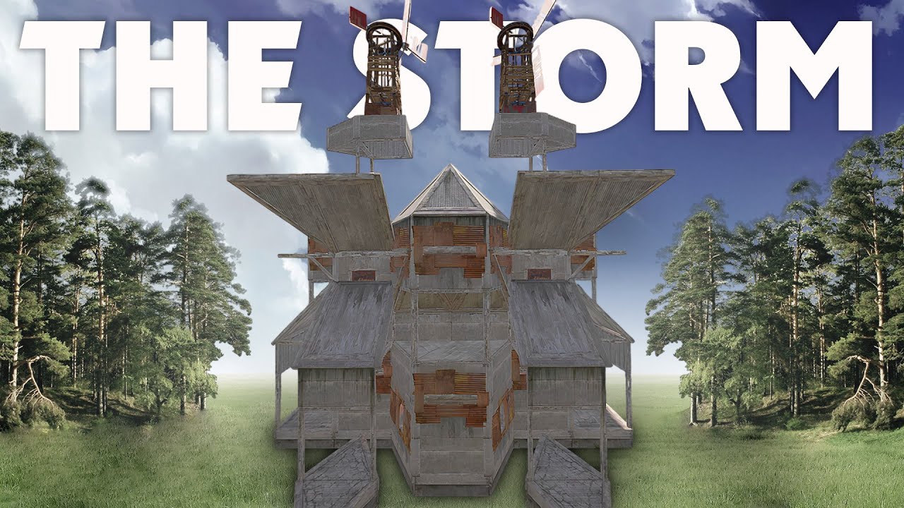 THE STORM - Best Solo/Duo Snowball 2x1 Bunker Base Rust