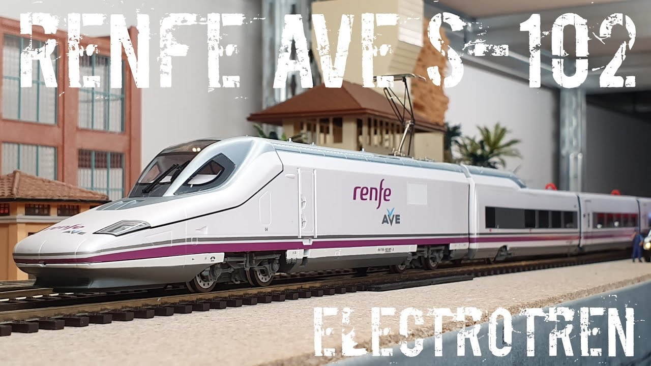 High Speed Renfe AVE S-102 from Electrotren