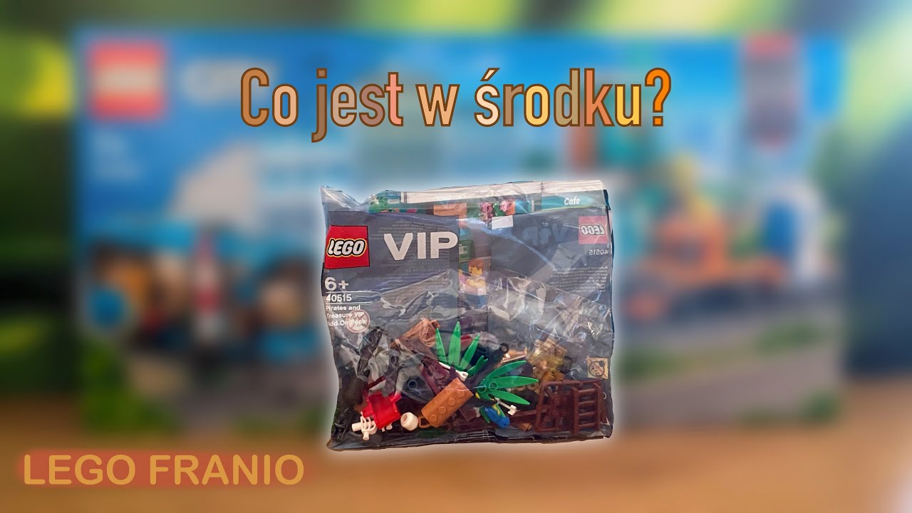 LEGO VIP Piraci i skarby - 40515 / Co jest w środku?