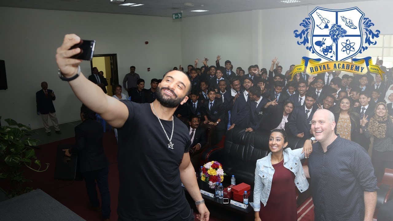 KRIS FADE VISIT AT THE ROYAL ACADEMY, AJMAN