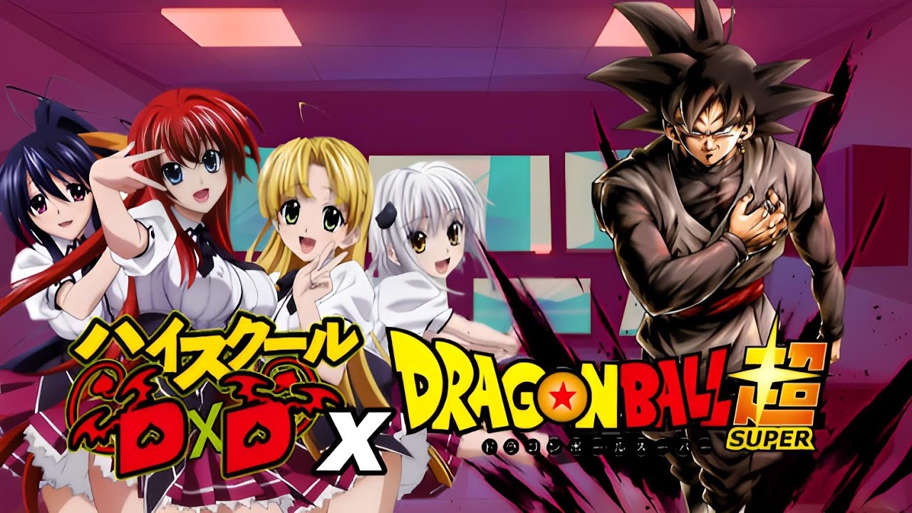 👿DXD High school Reaccionan a Goku Black ⚫Parte1/2