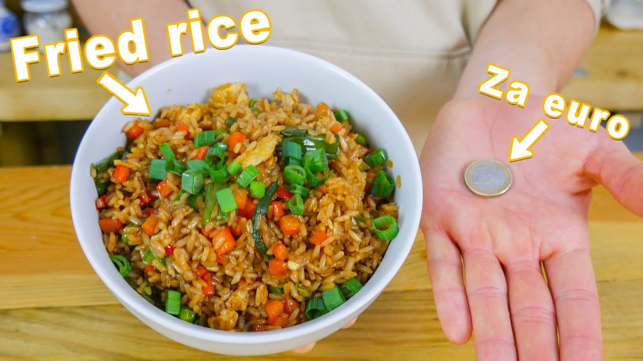 Rizoto na ázijský spôsob za 1€ (fried rice)| Viktor Nagy | recepty