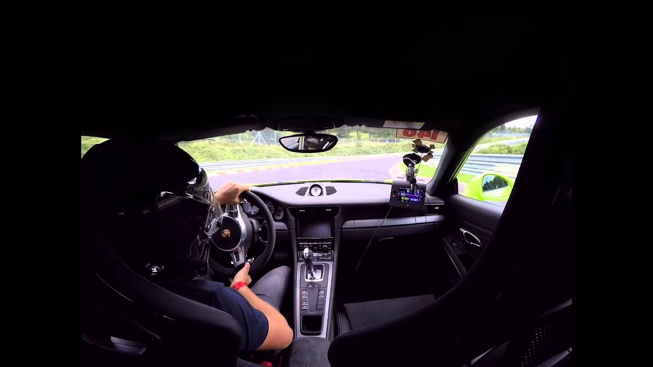 Nurburgring Porsche 991 GT3 Fast Lap 7.14 BTG