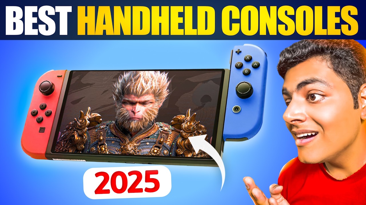 10 Best *HANDHELD* Gaming Consoles In India In 2025 [HINDI]