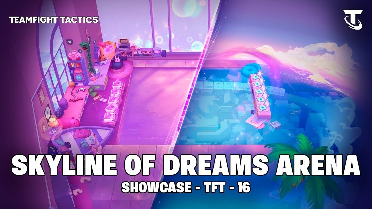 Skyline of Dreams Arena + Liu Li Prancie + Faerie Flight Showcase & Gameplay I Teamfight Tactics