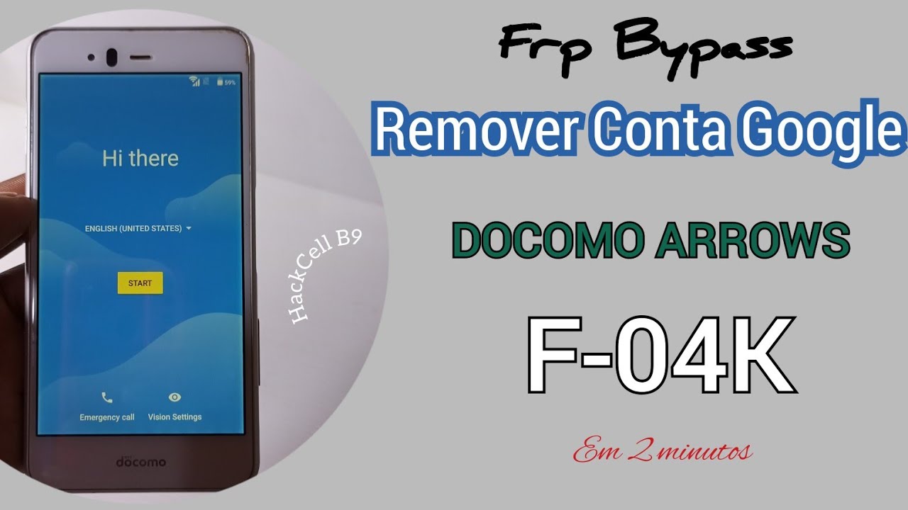 COMO REMOVER CONTA GOOGLE DOCOMO ARROWS F-04K | FRP BYPASS / REMOVE GOOGLE ACCOUNT ARROWS F-04K