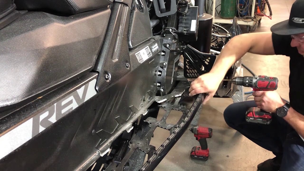 CR Racing Skidoo SP850 Extreme Running Board Install