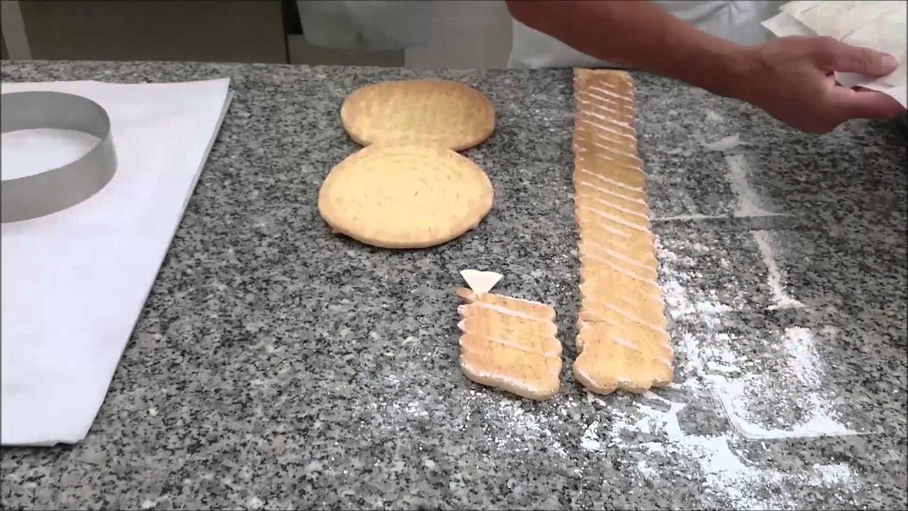 Le montage du biscuit