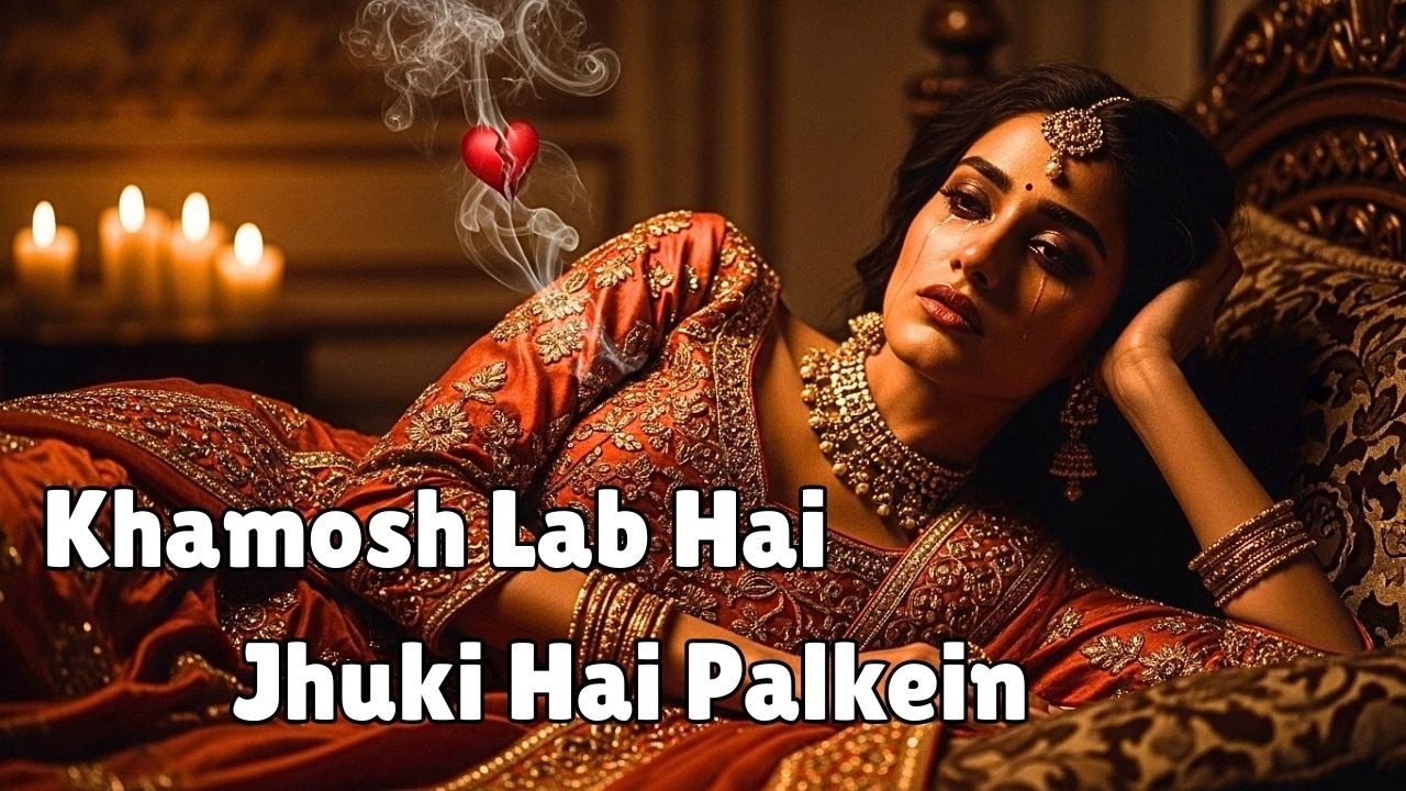 Superhit Gazal | Khamosh Lab Hai Jhuki Hai Palkein | Abhi Mohbbat Nai Nai Hai