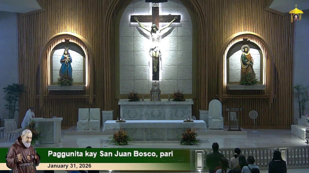 Jan 31, 2026 | 6 a.m.- Paggunita kay San Juan Bosco, pari