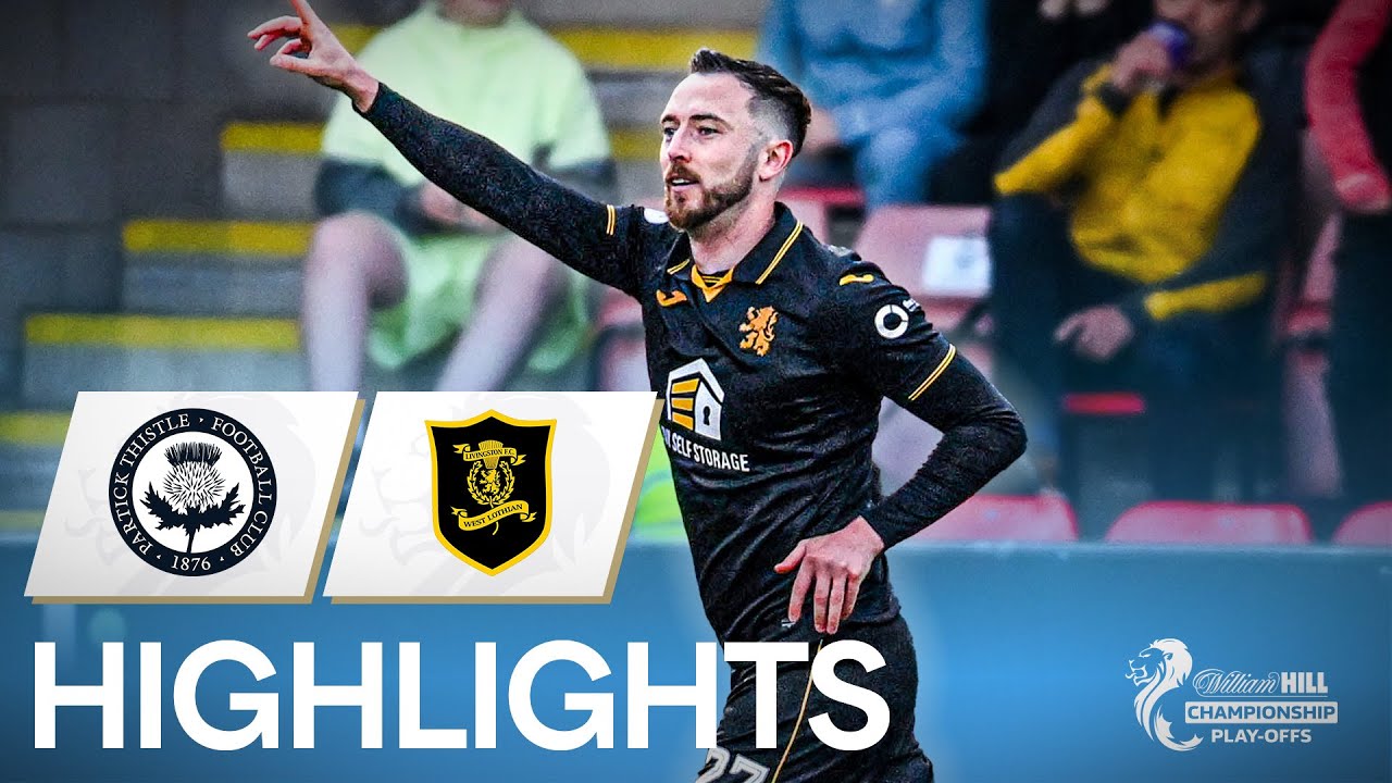 Partick Thistle 0-2 Livingston | Livi Take Two-Goal Lead In Semi-Final! | William Hill Championship
