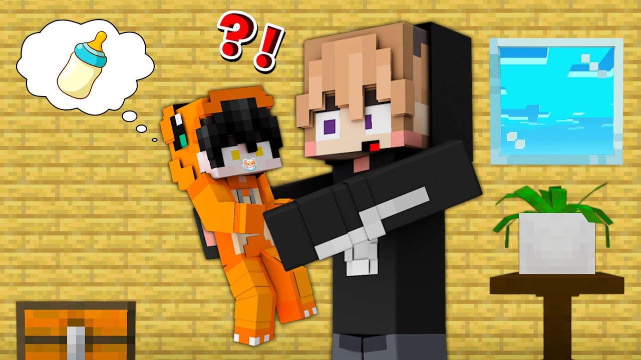 KEZRI BERUBAH MENJADI BAYI DAN AKU HARUS MENGURUS NYA DI MINECRAFT!!