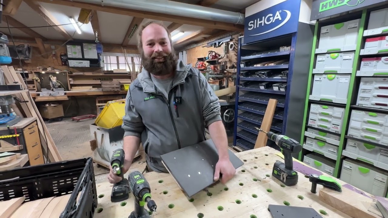 Griff Herstellung für Grillspachtel Steelfire