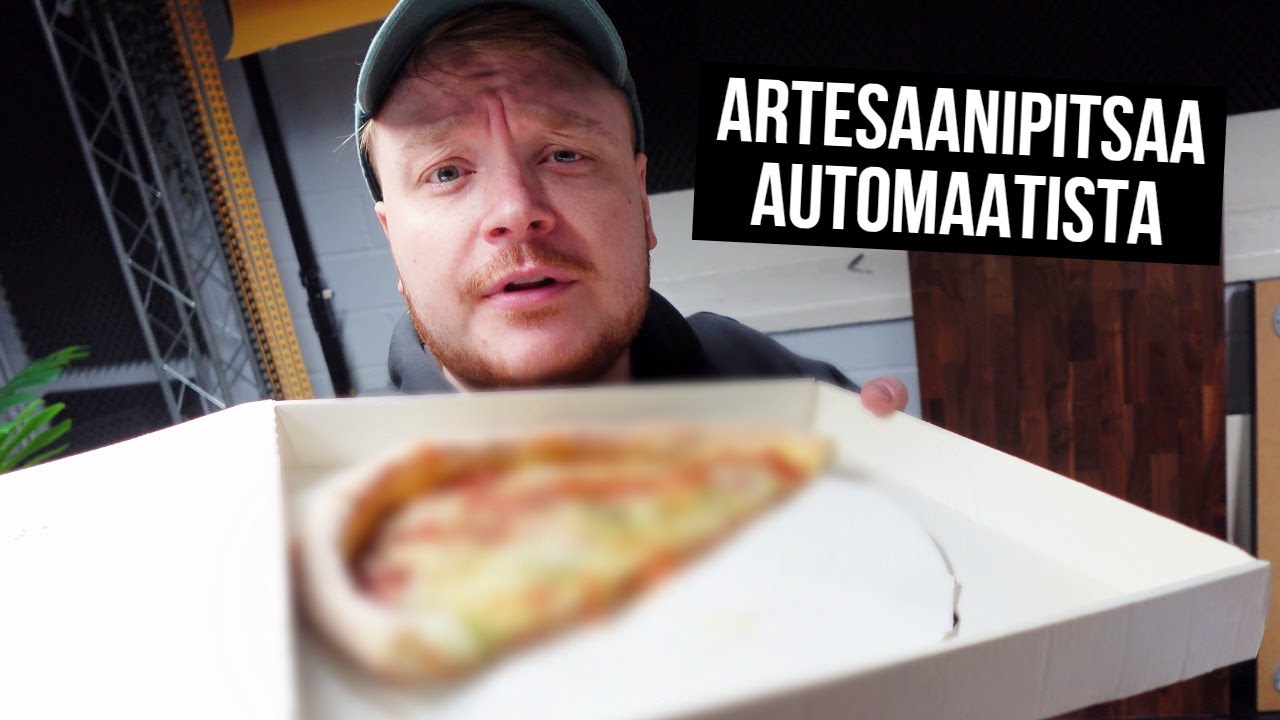 Saako automaatista parempaa pitsaa? 🍕