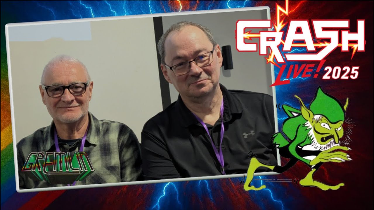 Gremlin Graphics - Peter Harrap, Ian Stewart & Greg Holmes Talk at Crash Live 2025.