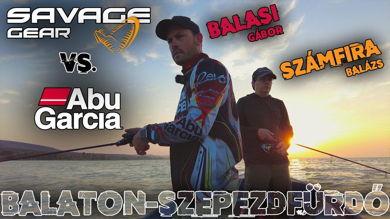 Savage Gear VS. Abu Garcia baráti megmérettetés...