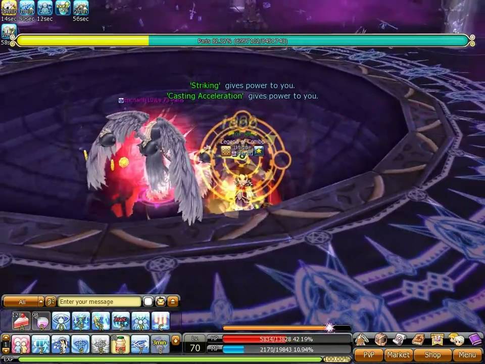 Dragonica Drakos Hero Fl40-50 & Paris +20 Cleric Gameplay