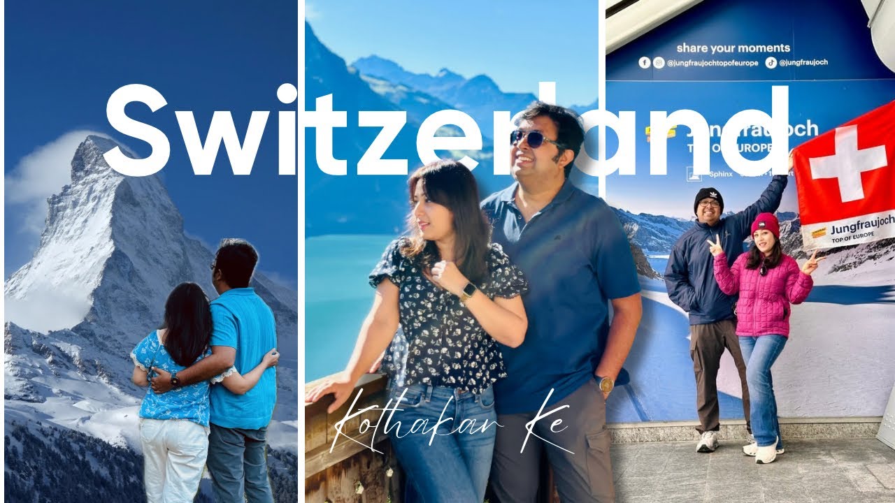 Circling The Alps | Part 1 - Switzerland | Lauterbrunnen, Grindelwald, Zermatt, Furka Pass, Lucerne