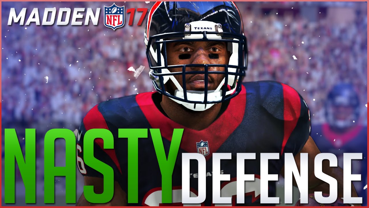 Madden 17 Gameplay: TEXANS ARE NASTY ON DEFENSE!