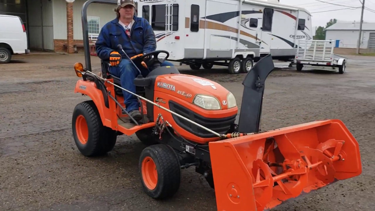 2010 Kubota 4WD Tractor Model BX2660 (Shows 740 Hours)