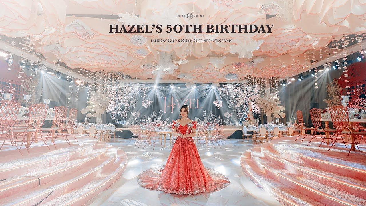 Hazel Villaflor 50th Birthday Party | Same Day Edit Video By Nice Print Photography