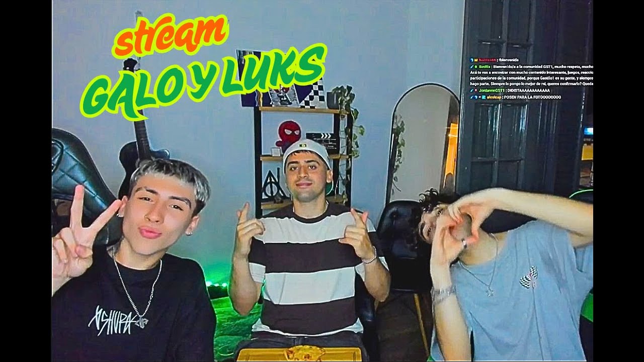 GALO Y LUKS VIENEN A CASA