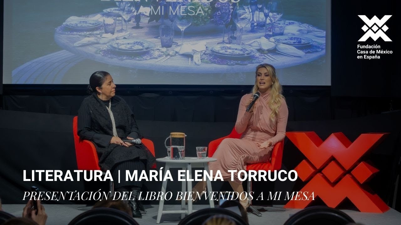 LITERATURA | PRESENTACIÓN DEL LIBRO | BIENVENIDOS A MI MESA DE MARÍA ELENA TORRUCO
