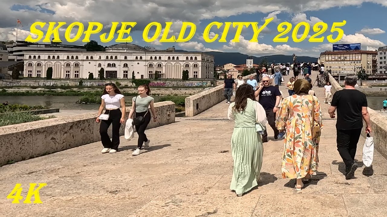 SKOPJE OLD TOWN WALKING TOUR 2025 | ПРОШЕТКА НИЗ СТАРИОТ ДЕЛ НА СКОПЈЕ